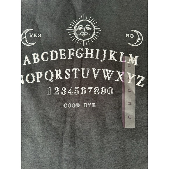 Ouija Mystifying Oracle Sun And Moon Outlines Vintage Logo Sweatshirt‎ Sz XL - Picture 8 of 12